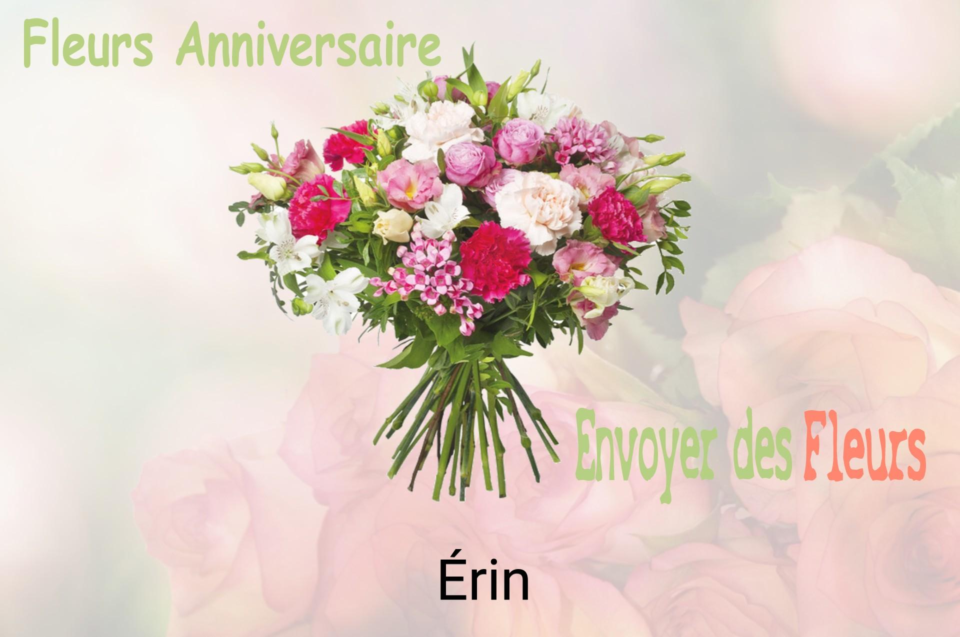 Bouquet de fleurs d’anniversaire livré à Érin